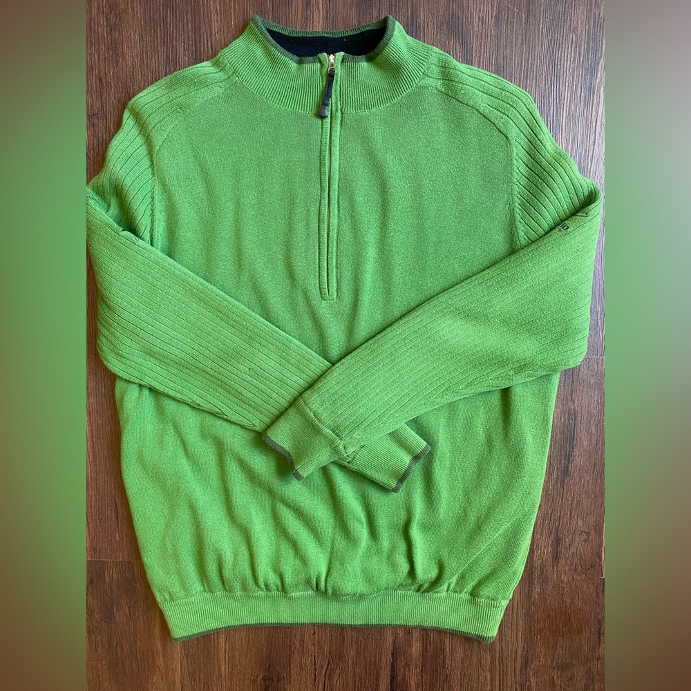 Mizuno windlite golf quarter zip pullover men’s size medium